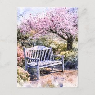 Frühlingssaal Blossom Feiertagspostkarte