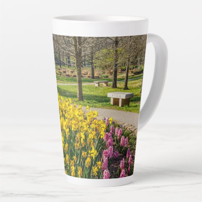 Frühlingssaison Blumengarten Milchtasse (Rechte Ecke)