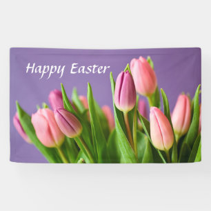 Frühlingssäule, glücklicher Ostern, Innendekoratio Banner