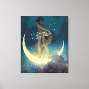 Frühlingsscattering Stars von Edwin Blashfield (1 Leinwanddruck