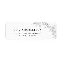 Frühlingssehen Wildblumen Lila