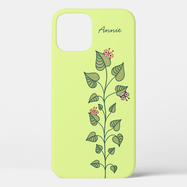 Frühlingssemble Pflanze Niedlich Grüne Natur Lover Case-Mate iPhone Hülle (Rückseite)
