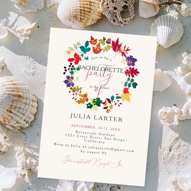 FrühlingsSenf Lila Meadow Junggeselinnen-Abschied Einladung (Von Creator hochgeladen)