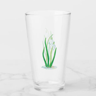Frühlingssnowdrops Glas