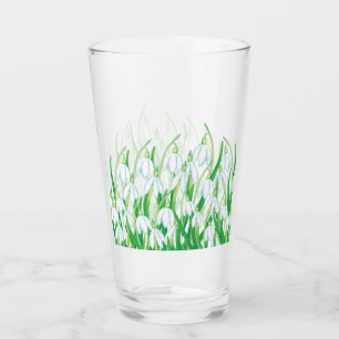 Frühlingssnowdrops Glas