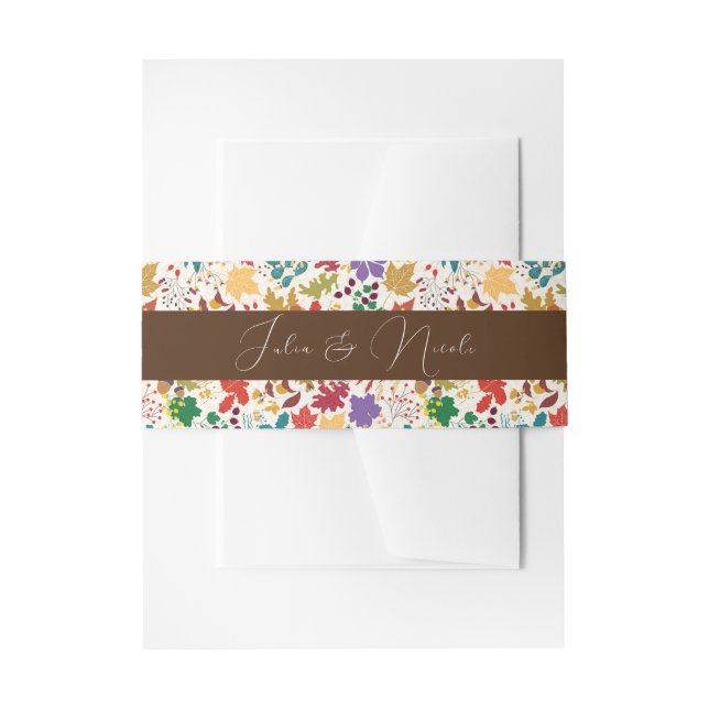 Frühlingssommer Lila Meadow Blume Hochzeit Einladungsbanderole (Vorderseite Beispiel)