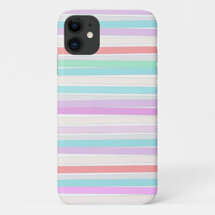Frühlingssommerfarben in Streifen Case-Mate iPhone Hülle