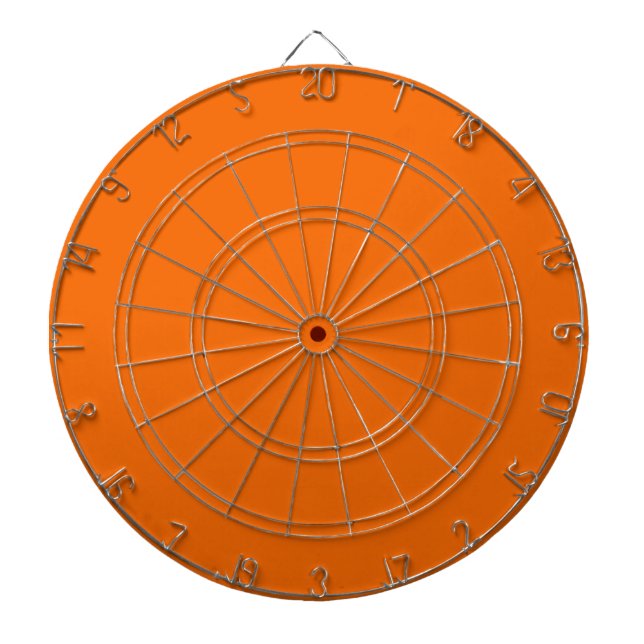 Frühlingssommerfarben Tangelo Dartscheibe (vorne)