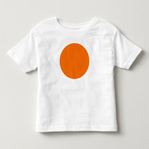 Frühlingssommerfarben Tangelo Kleinkind T-shirt