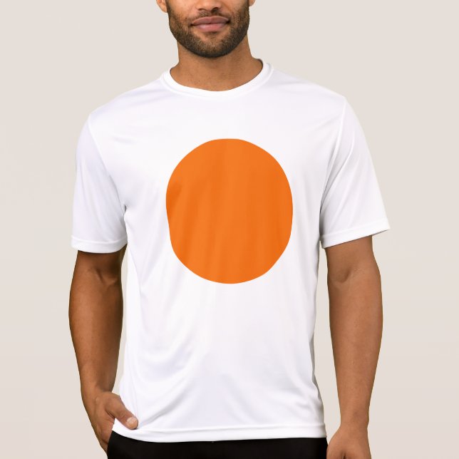 Frühlingssommerfarben Tangelo T-Shirt (Vorderseite)