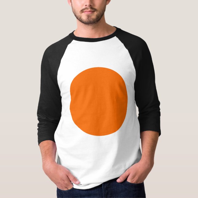 Frühlingssommerfarben Tangelo T-Shirt (Vorderseite)