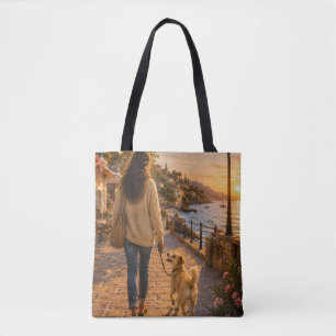 Frühlingsspaziergang mit meiner besten Freundin Tasche