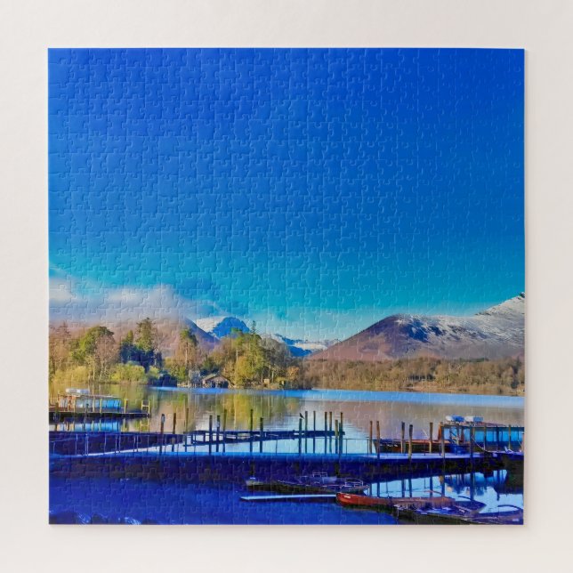 Frühlingsstimmung in Derwent Water (Vertikal)