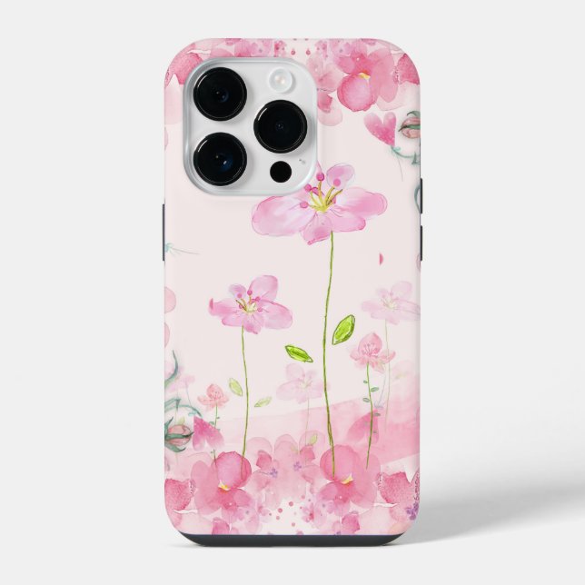 Frühlingsstrauß  iPhone 14 pro  hülle (Rückseite)