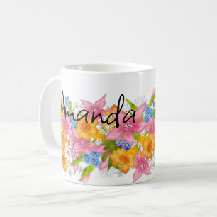 Frühlingsstrauß Kaffeetasse