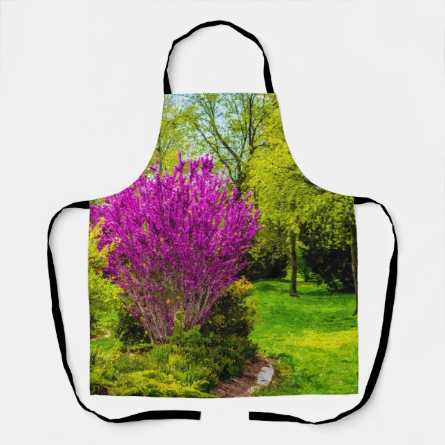 Frühlingstag Painterly Schürze (Vorderseite)