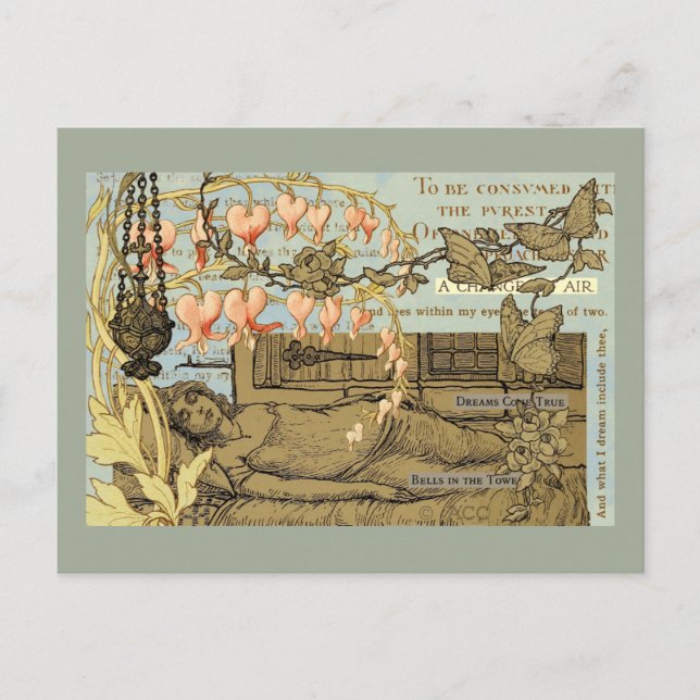 Frühlingstraum Postkarte (Vorderseite)