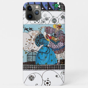 FRÜHLINGSVÖGEL UND SCHWUNG / MODEKOSTÜMDESIGNER Case-Mate iPhone HÜLLE
