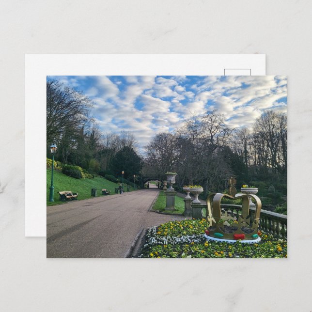 Frühlingsvormittag Postkarte (Vorne/Hinten)