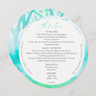 Frühlingsvormittagskreis Menükarte