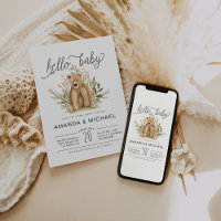 Frühlingswald | Babyparty-Einladung