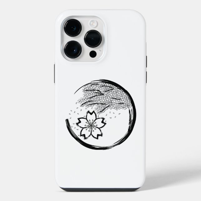 Frühlingswappen iPhone 14 Pro Max Hülle (Rückseite)