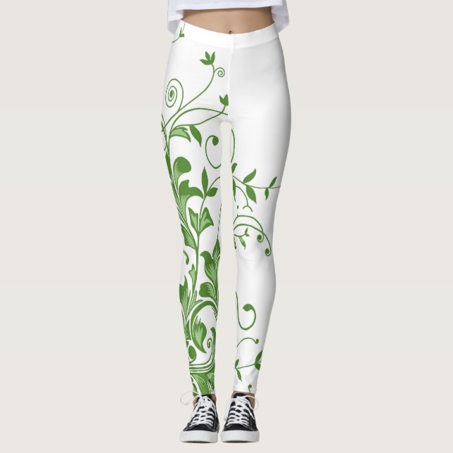 Frühlingswiese Leggings (Vorderseite)