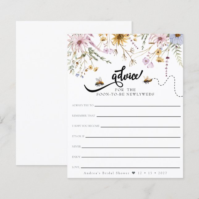 FrühlingsWildblume | Bienendusche | Beratung | neu (Vorne/Hinten)