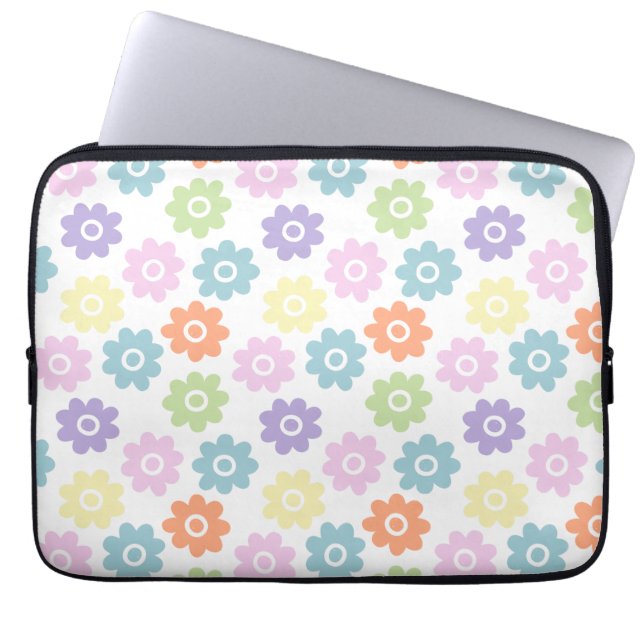 FrühlingsWildblumen Laptopschutzhülle (Vorderseite)