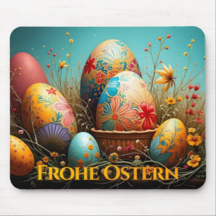 Frühlingszauber mit Ostereiern Mousepad