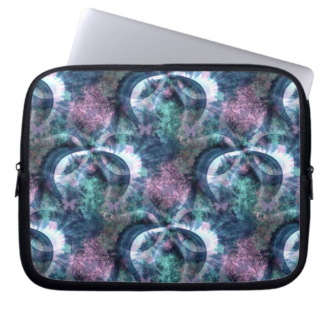 Frühlingszeit Liebe... Laptopschutzhülle (Vorderseite)