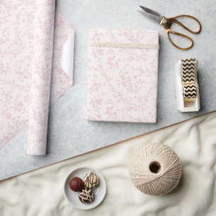 Frühlingszweige Rosa - Neutral Geschenkpapier