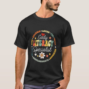 Frühliteratur-Spezialist Lesedyslexia Awarene T-Shirt