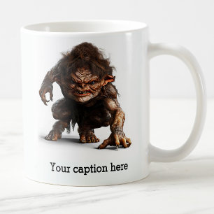 Frühmorgendliche innere Bestie entfesselt Kaffeetasse