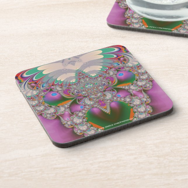 Frühschnecke Getränkeuntersetzer (Linke Seite)