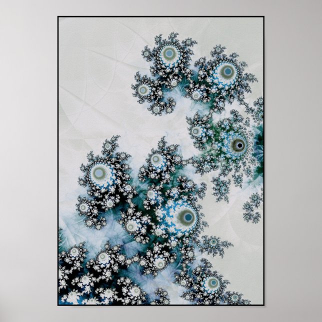 Frühschnee Poster (Vorne)