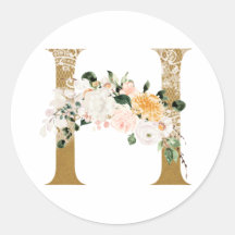 Frühsommer Hochzeit MONOGRAM H