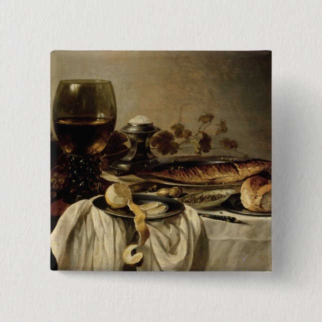 Frühstück, 1646 button (Vorderseite)