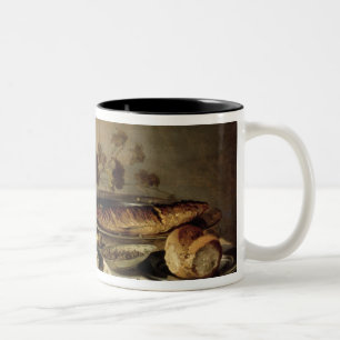 Frühstück, 1646 zweifarbige tasse