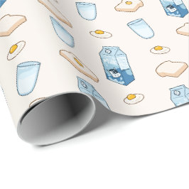 Frühstück (Alien) Geschenkpapier