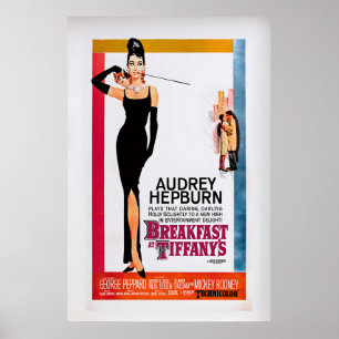 Frühstück bei Tiffany's Filmplakat restauriert Poster