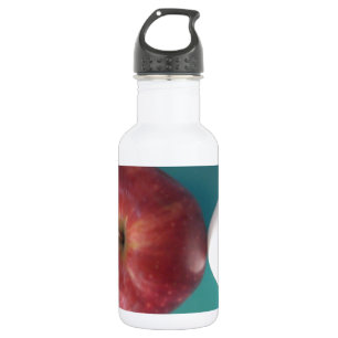 Frühstück Buddies: Zwei Eier $an Apple Still Life Edelstahlflasche