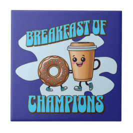 Frühstück der Champions Fliese