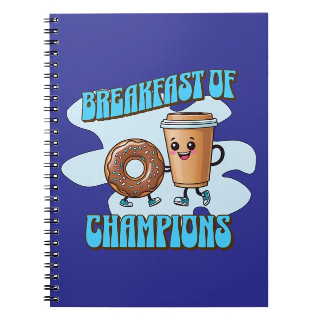 Frühstück der Champions Notizblock (Vorderseite)