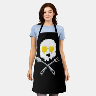 "Frühstück der Piratenflagge" Schürze