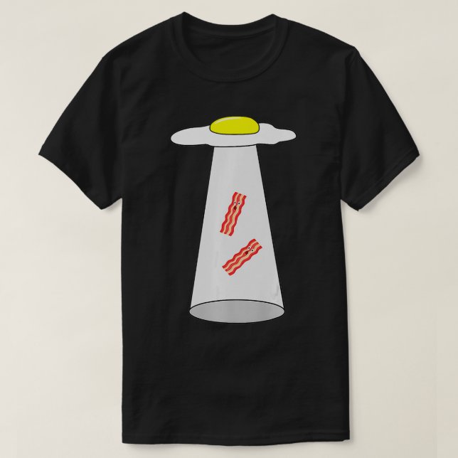 Frühstück Ei Bacon Eater Food Lover Spaß T-Shirt (Design vorne)