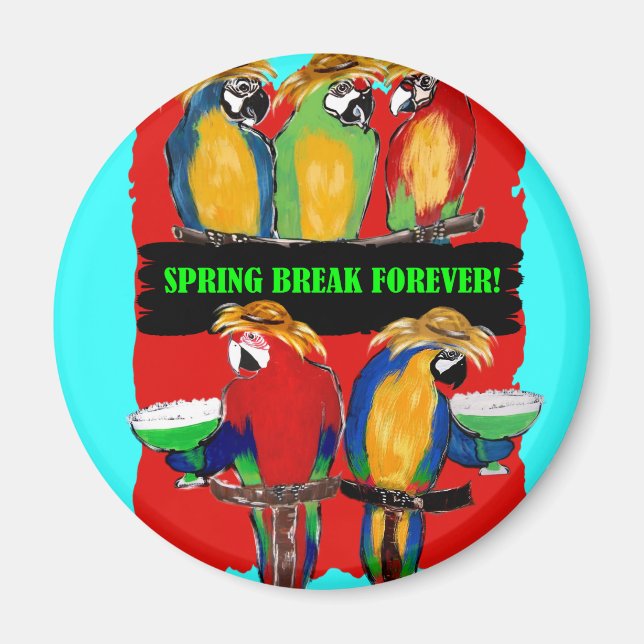 FRÜHSTÜCK-FRÜHPARRONEN MAGNET (Vorne)