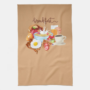 Frühstück Geschirrtuch