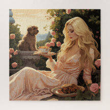 Frühstück im Garten