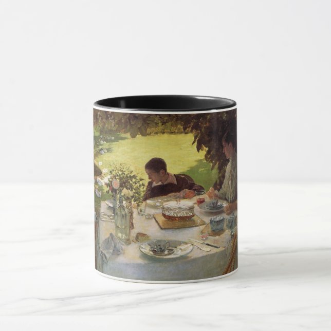 Frühstück im Garten Tasse (Zentrum)